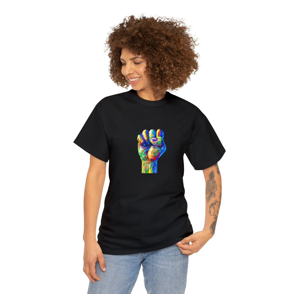 Power to The People Fist Unisex Heavy Cotton Tee