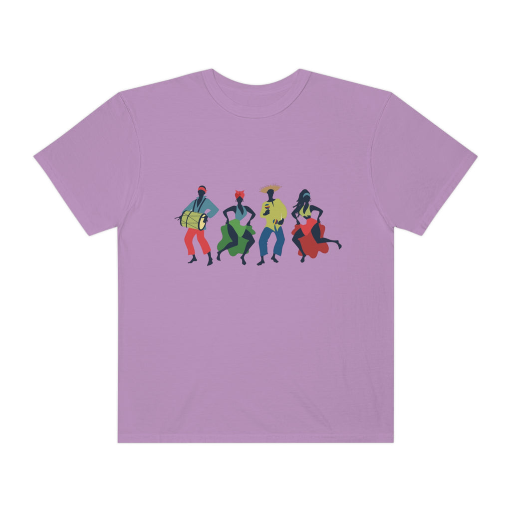 African Dancers Unisex Garment-Dyed T-shirt