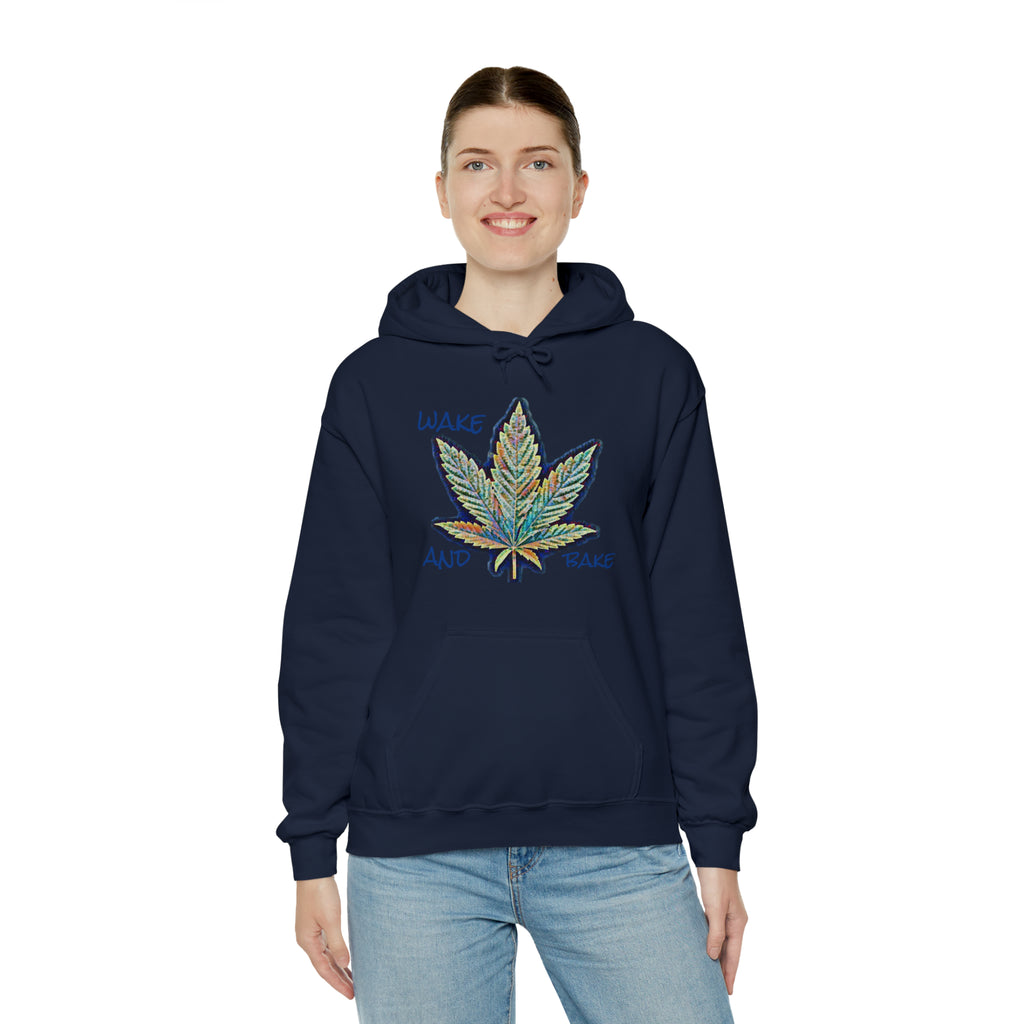 The Five Finger Leaf 2 Unisex Heavy Blend™ Hooded Sweatshirt