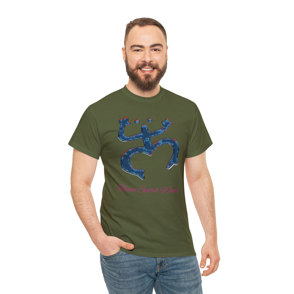 Taino Large Coqui Unisex Heavy Cotton Tee