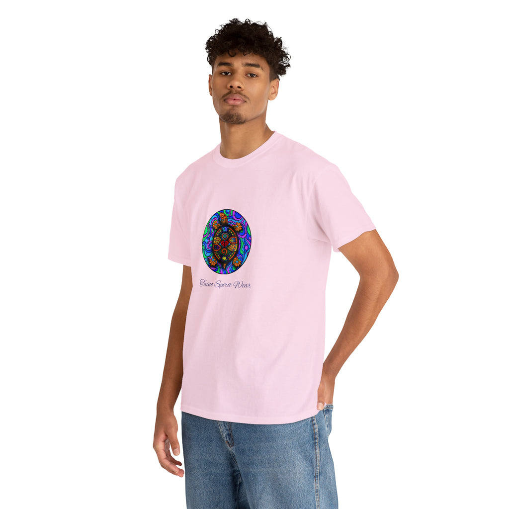 Taino-Inspired Turtle Unisex Heavy Cotton Tee