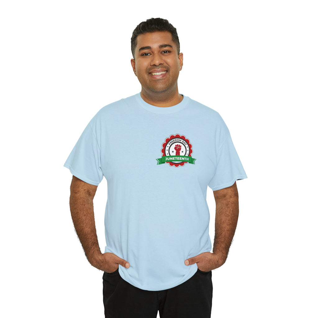Juneteenth Freedom Day Unisex Heavy Cotton Tee