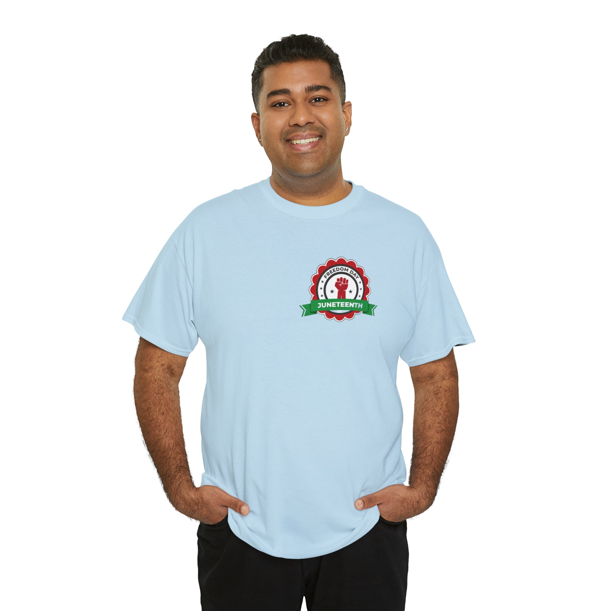 Juneteenth Freedom Day Unisex Heavy Cotton Tee