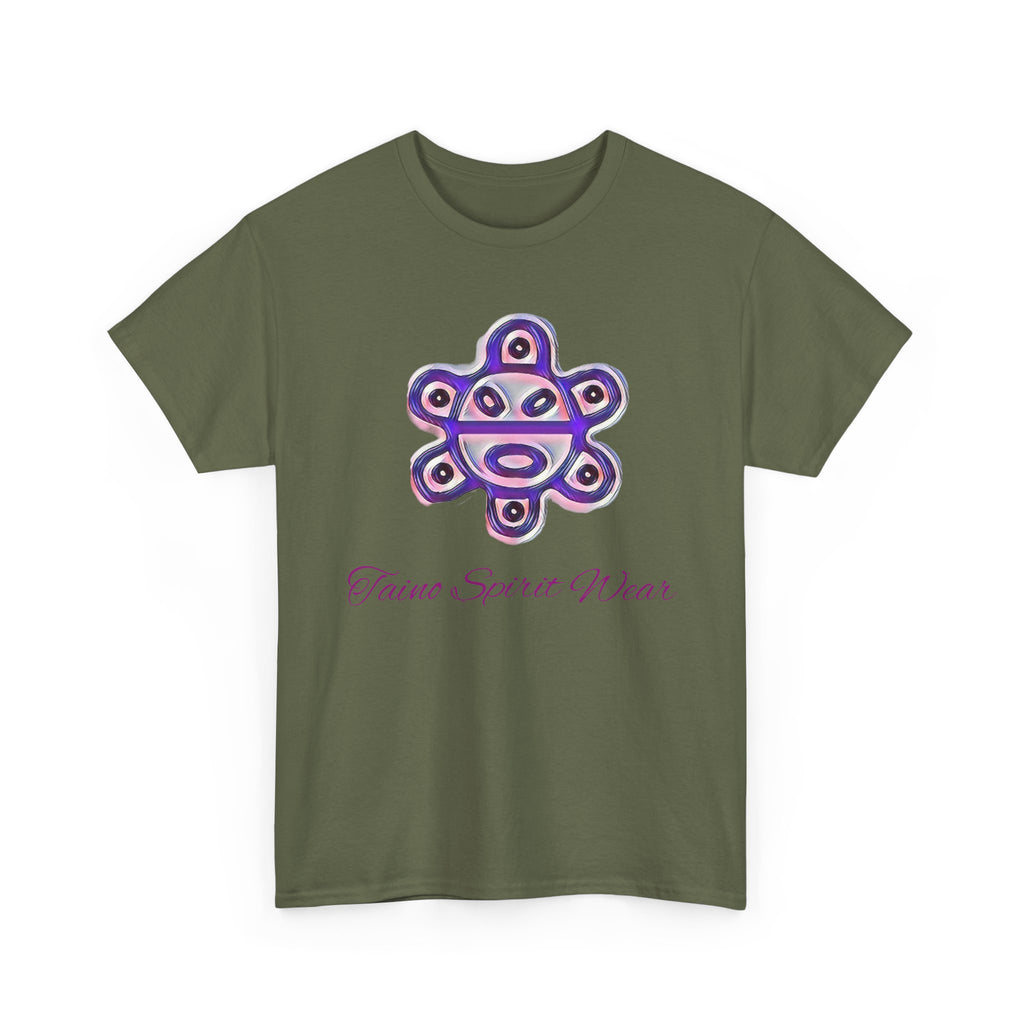 Taino Sun God Purple Tee