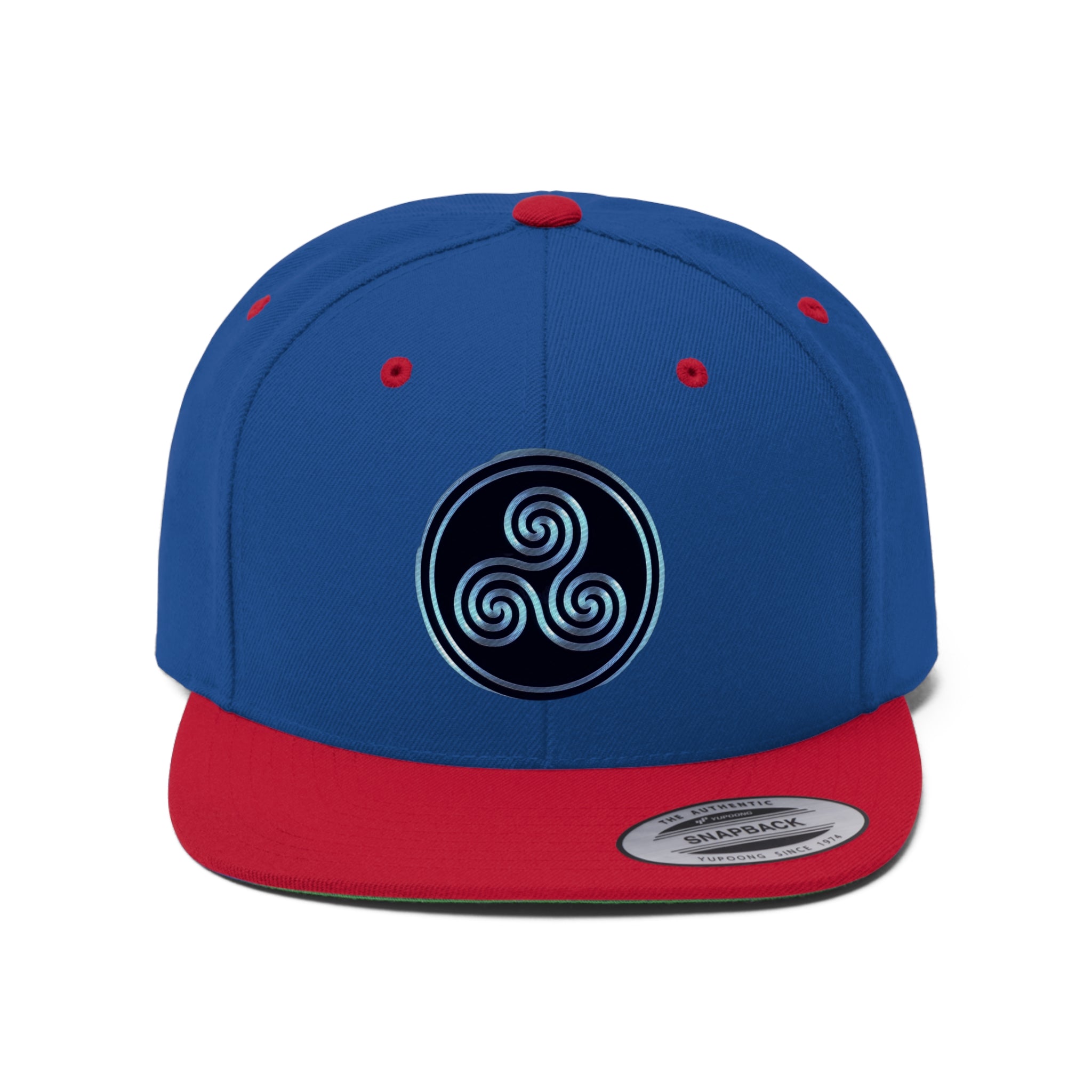 Taino Dark Hurricane Unisex Flat Bill Hat