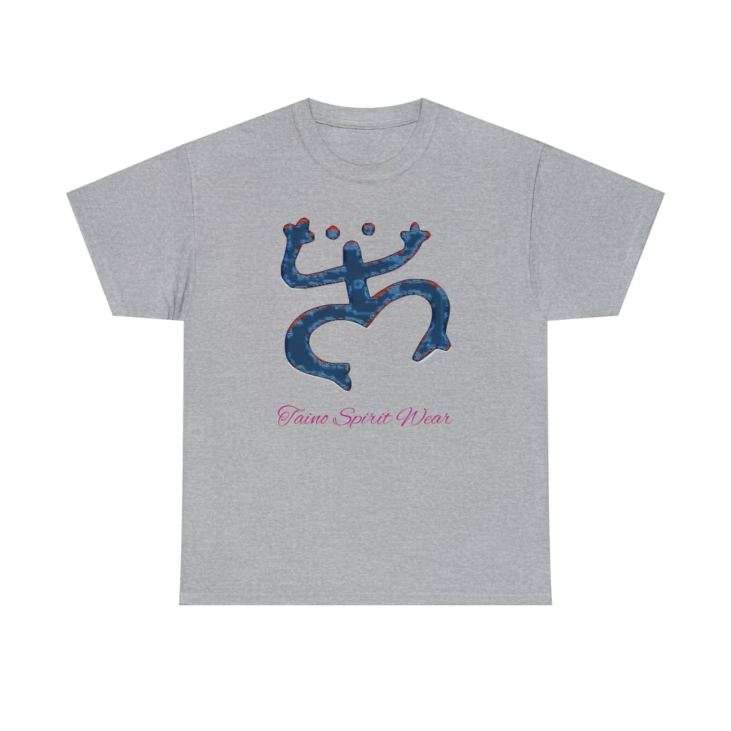 Taino Large Coqui Unisex Heavy Cotton Tee