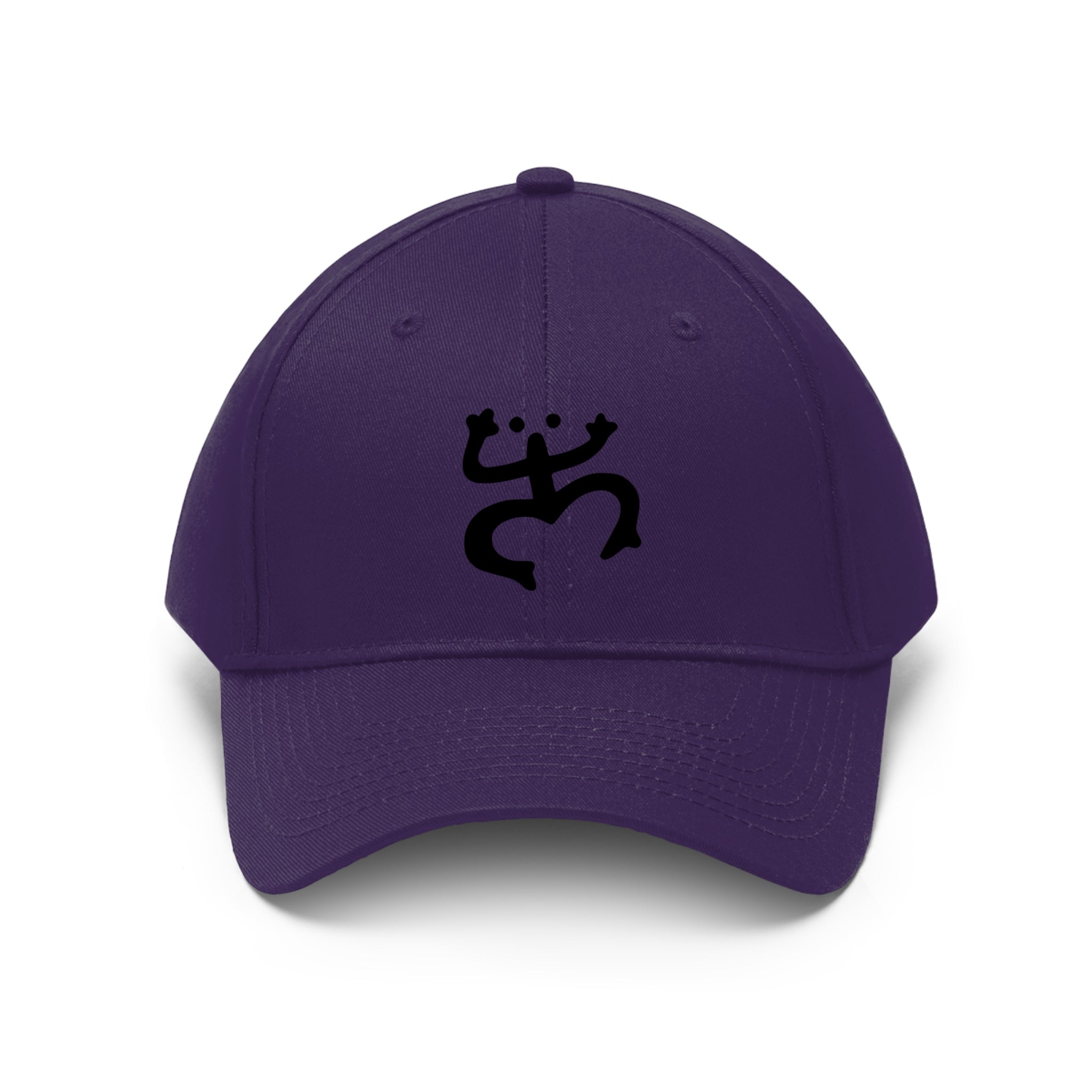Taino Black Coqui Unisex Twill Hat