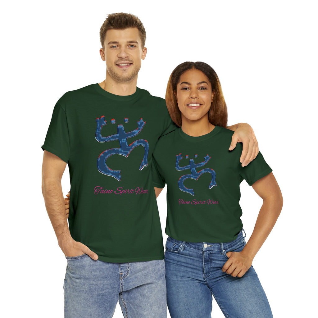 Taino Large Coqui Unisex Heavy Cotton Tee