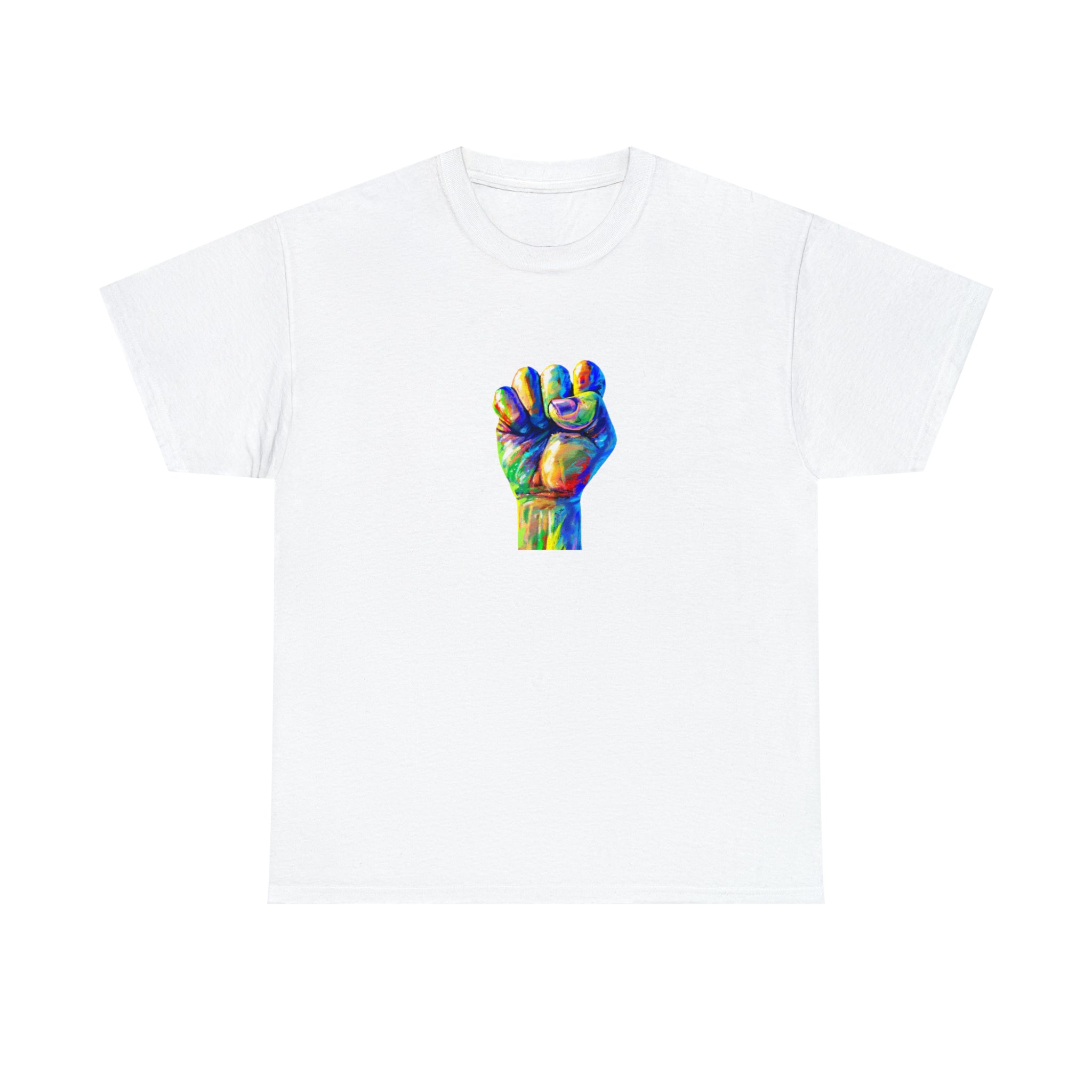 Power to The People Fist Unisex Heavy Cotton Tee