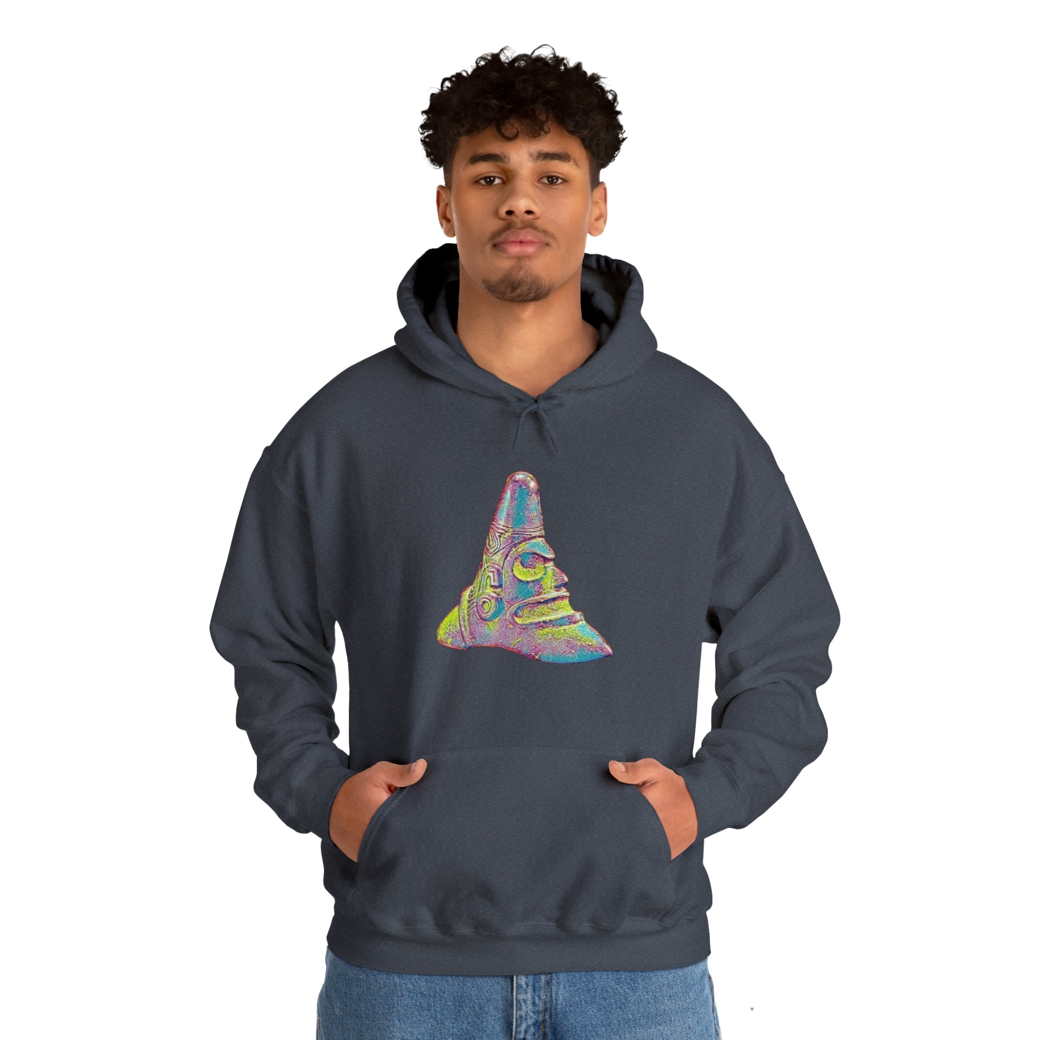 Taino Trigonolito Unisex Heavy Blend™ Hooded Sweatshirt