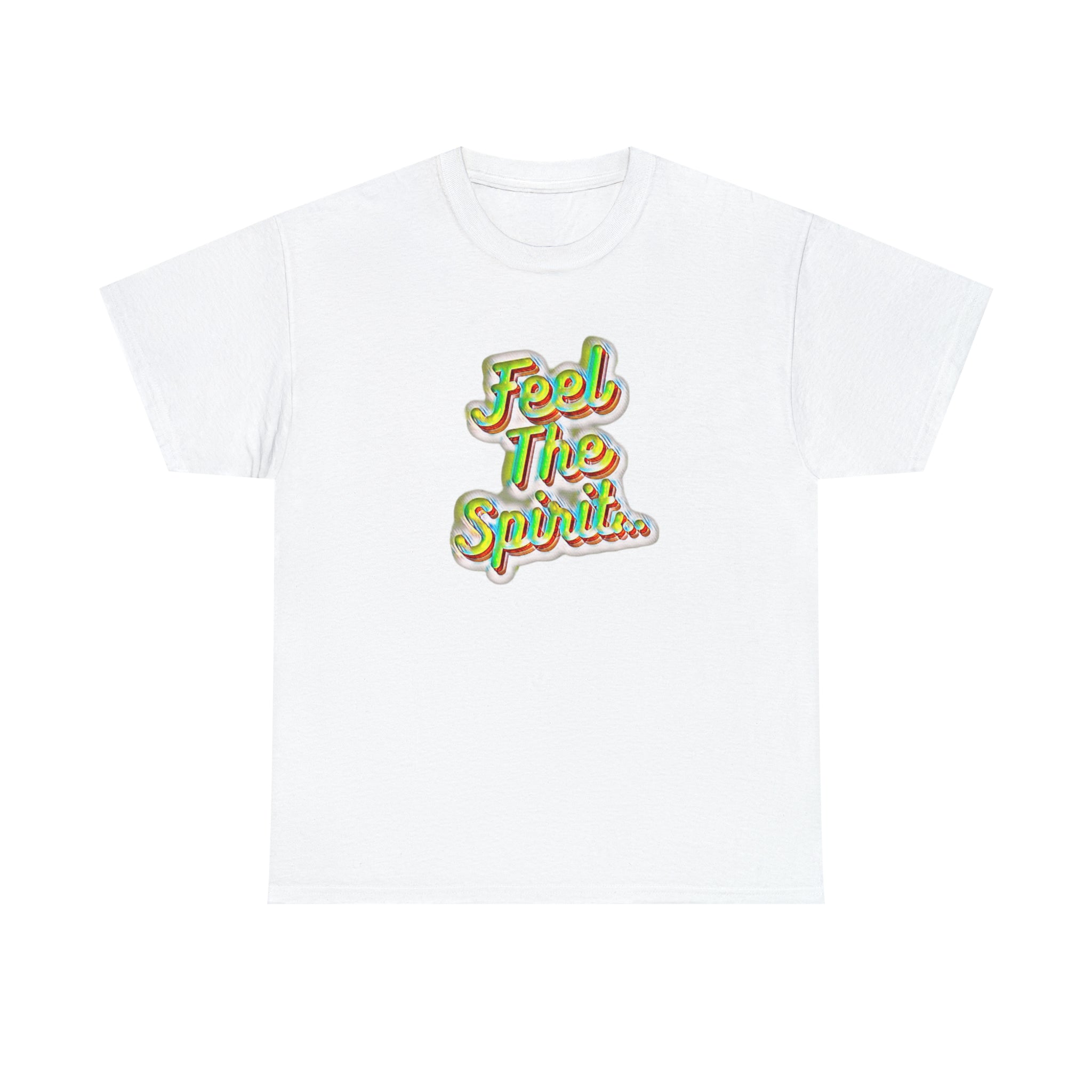 Feel The Spirit Unisex Heavy Cotton Tee