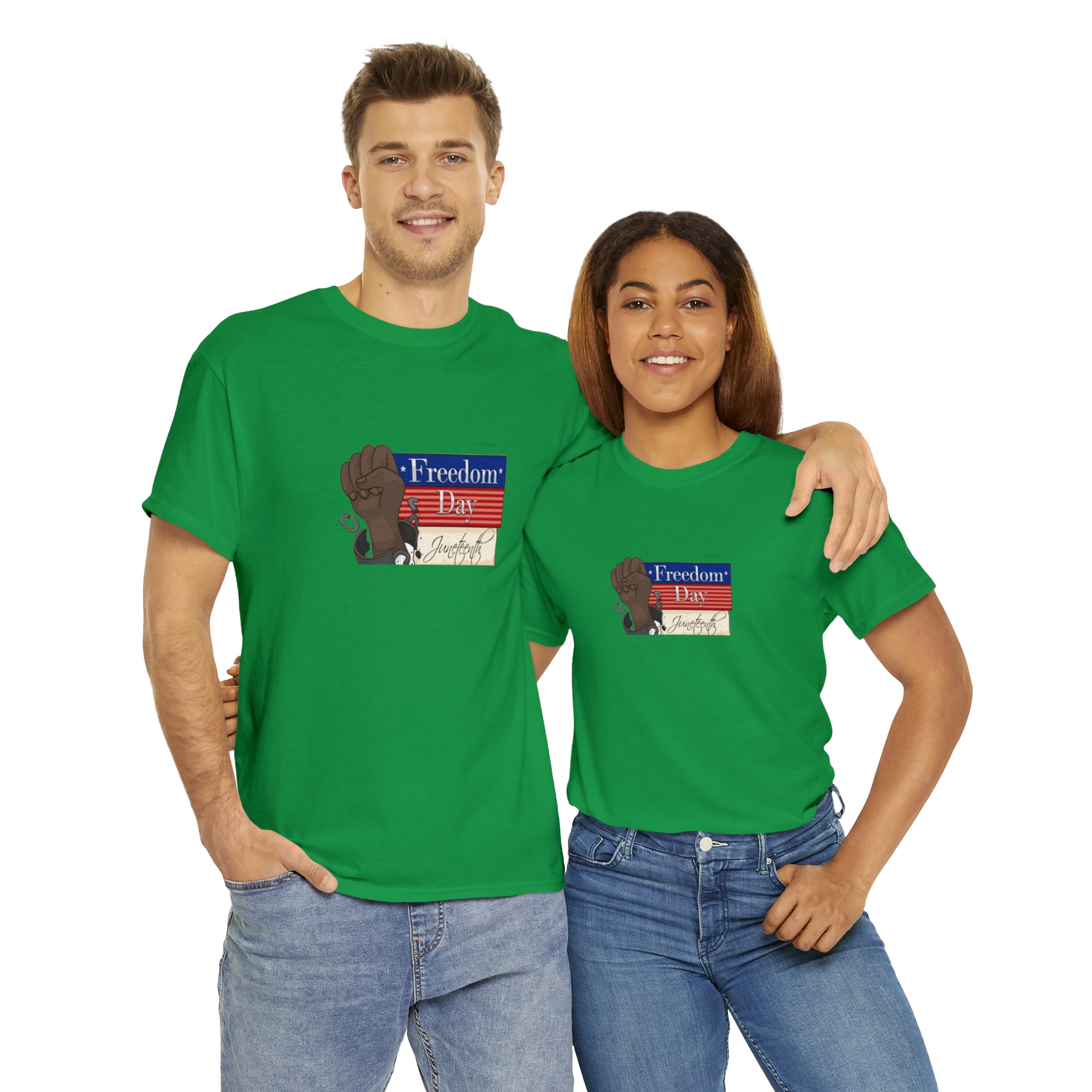 Juneteenth Freedom Day 2 Unisex Heavy Cotton Tee