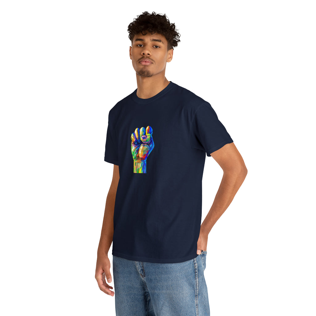 Power to The People Fist Unisex Heavy Cotton Tee
