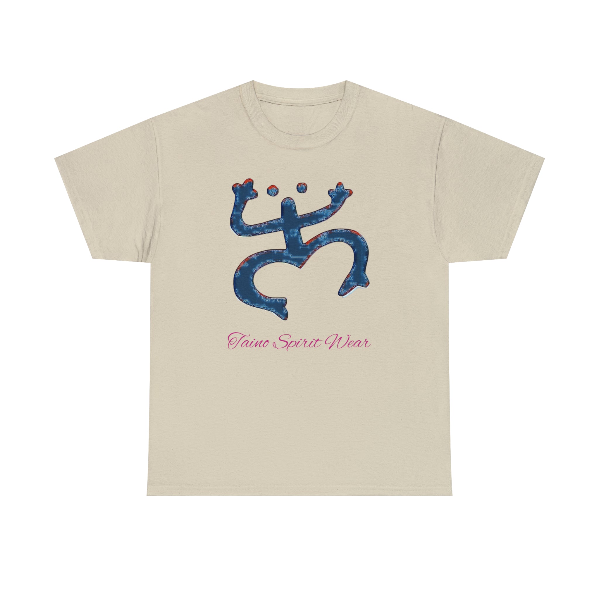 Taino Large Coqui Unisex Heavy Cotton Tee