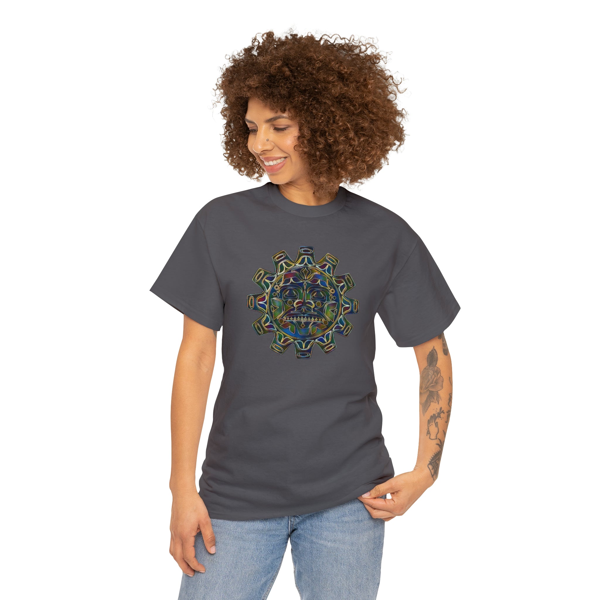 Taino Symbolism Unisex Heavy Cotton Tee
