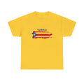 Island of Puerto Rico Flag Heavy Cotton Tee