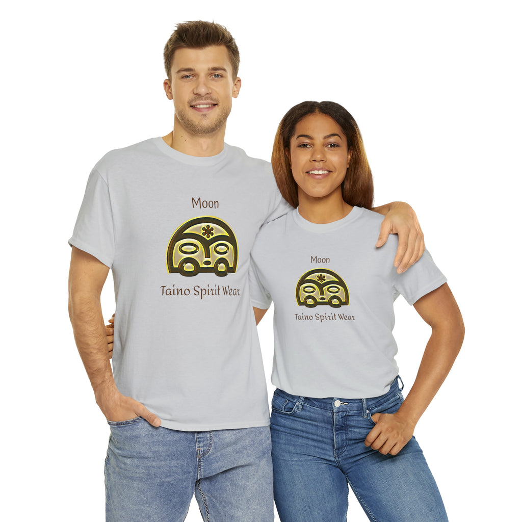 Taino Moon/ Puerto Rican Coqui Unisex Heavy Cotton Tee