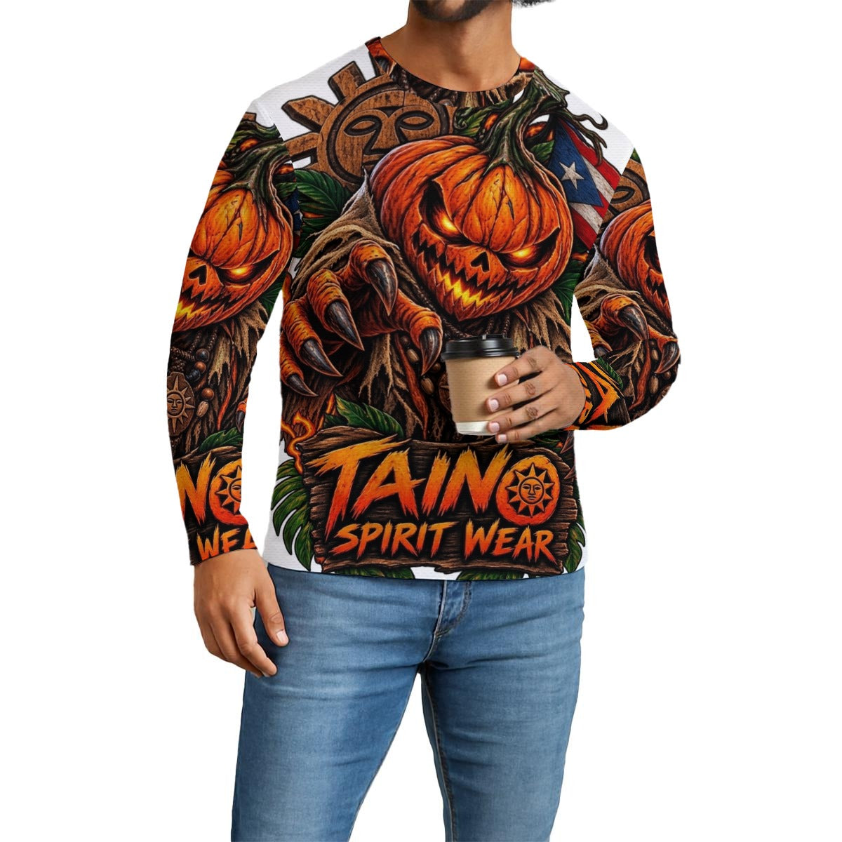 All-Over Print Men's Long Sleeve T-Shirt