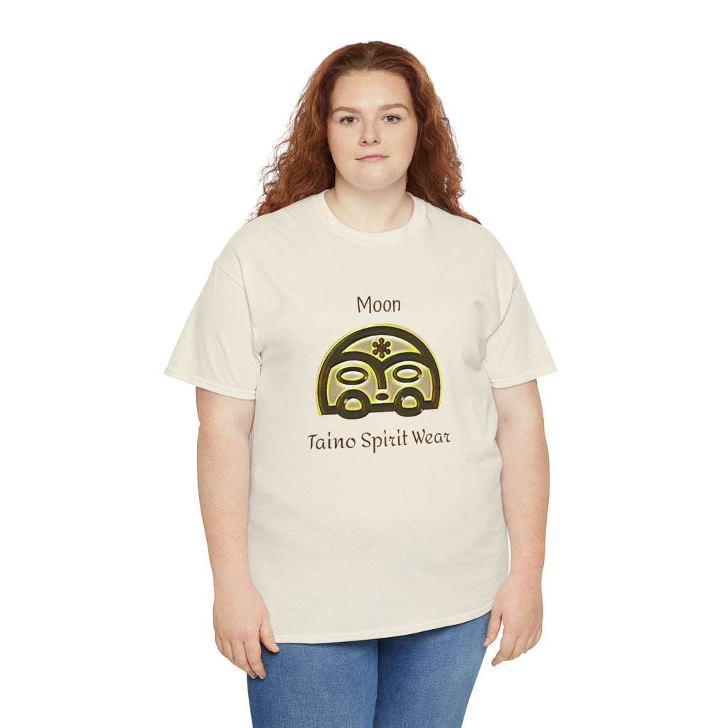 Taino Moon/ Puerto Rican Coqui Unisex Heavy Cotton Tee