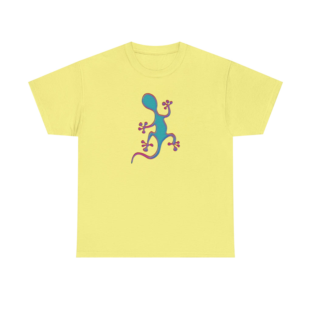 Taino-Inspired Salamander 2 Unisex Heavy Cotton Tee