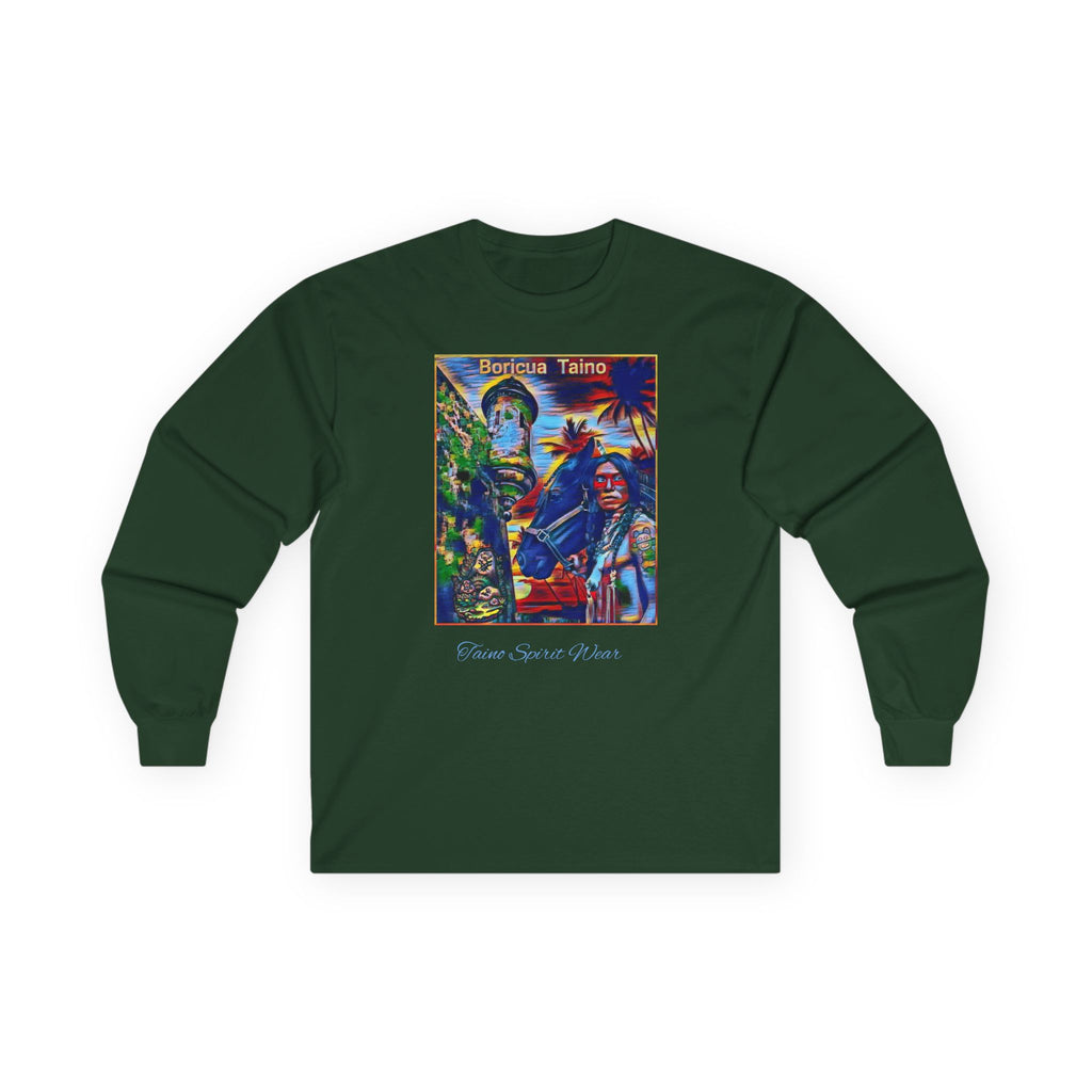 Taino Indian at El Morro Unisex Ultra Cotton Long Sleeve Tee