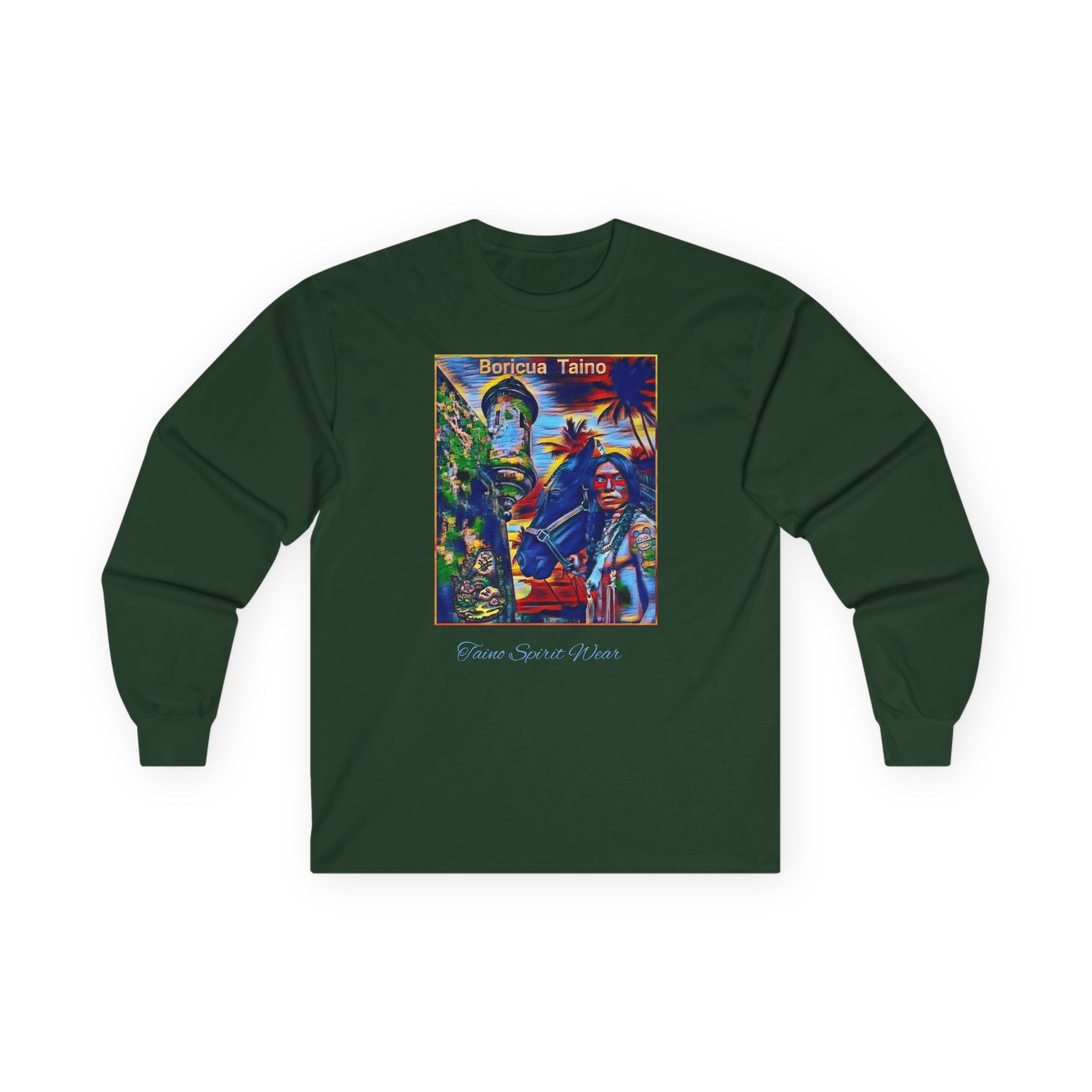 Taino Indian at El Morro Unisex Ultra Cotton Long Sleeve Tee
