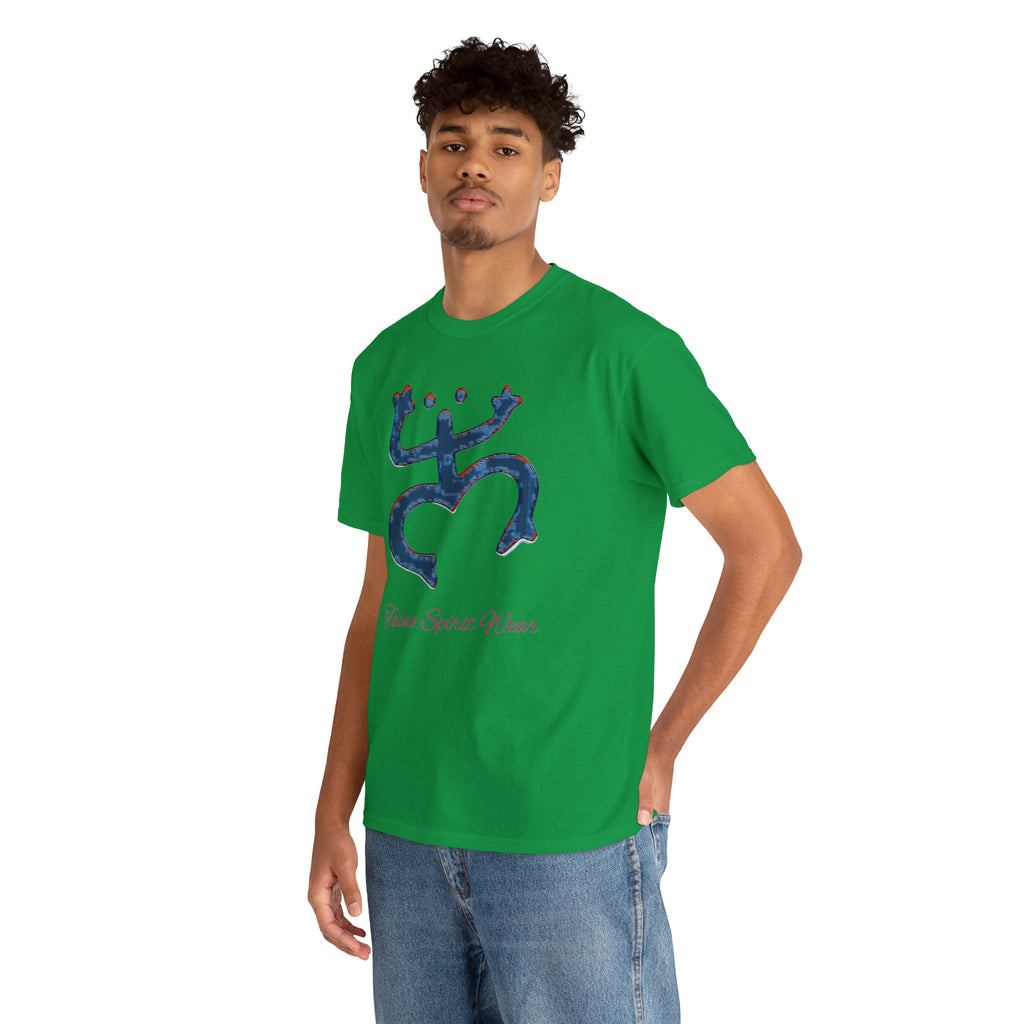 Taino Large Coqui Unisex Heavy Cotton Tee