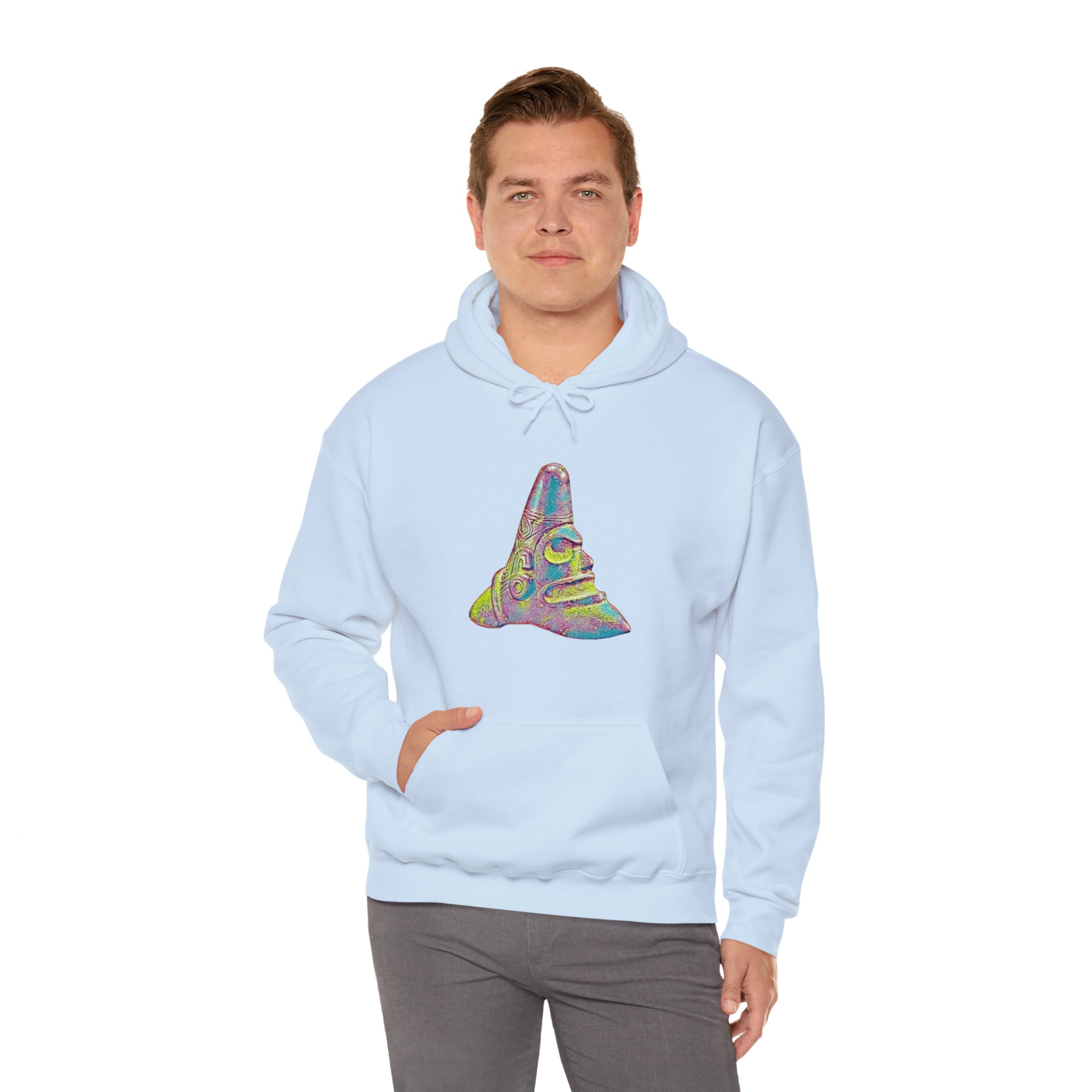Taino Trigonolito Unisex Heavy Blend™ Hooded Sweatshirt