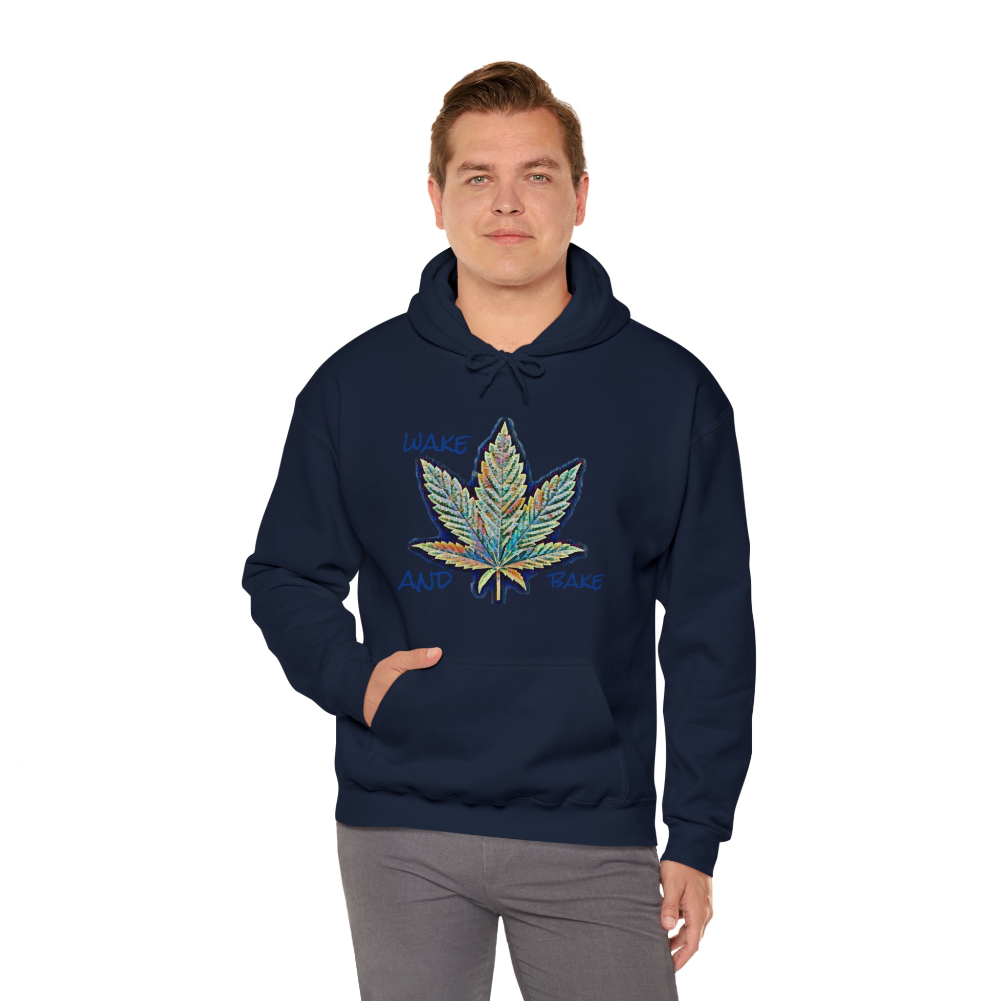 The Five Finger Leaf 2 Unisex Heavy Blend™ Hooded Sweatshirt