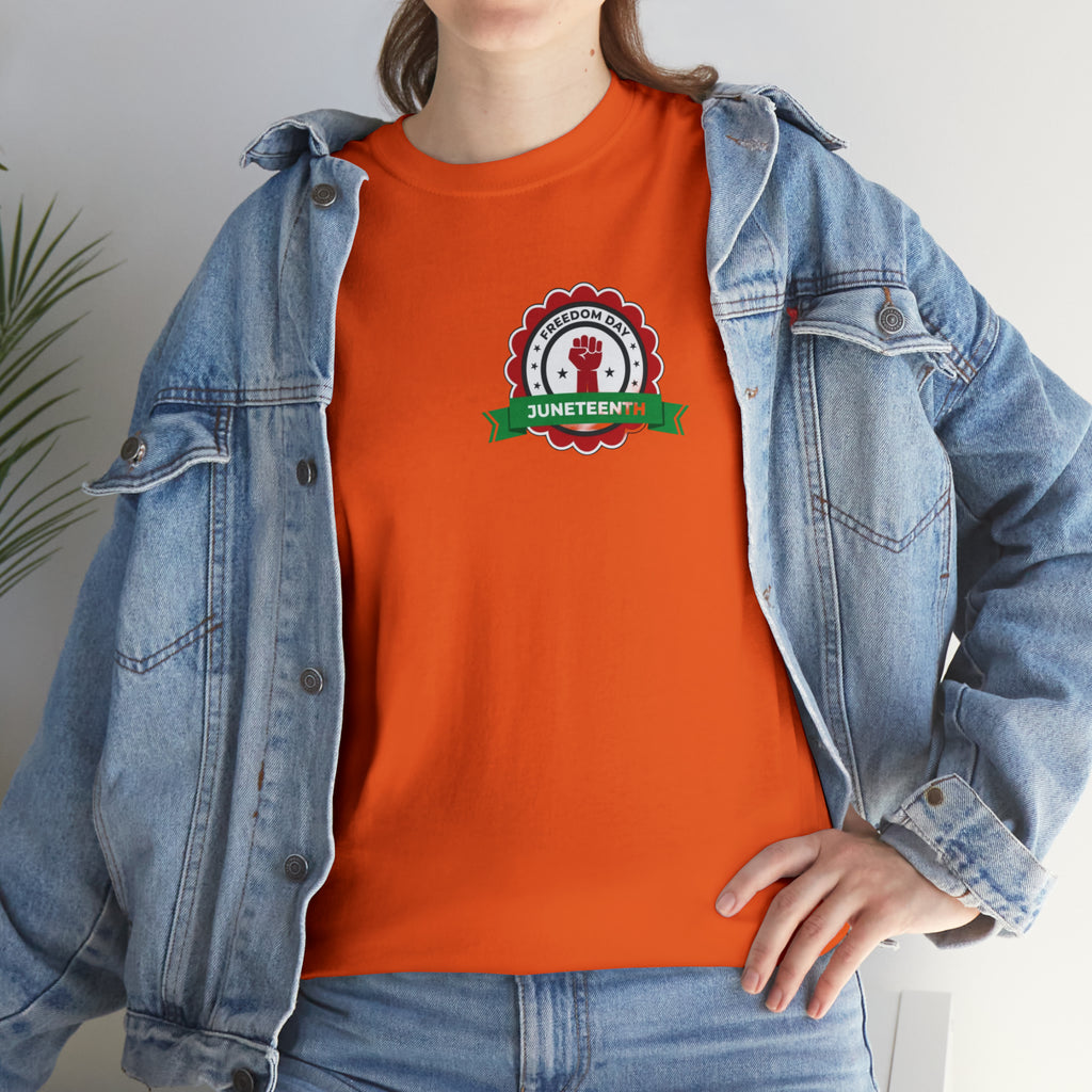 Juneteenth Freedom Day Unisex Heavy Cotton Tee