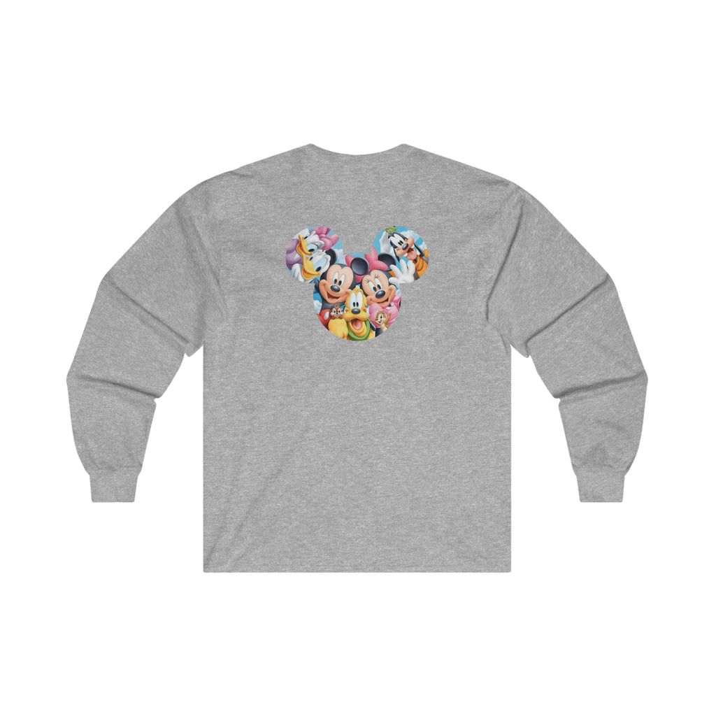 Good Morning Mickie and Minnie Unisex Ultra Cotton Long Sleeve Tee