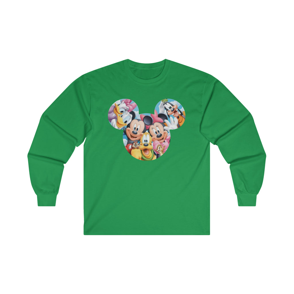 Mickie and The Crew Unisex Ultra Cotton Long Sleeve Tee