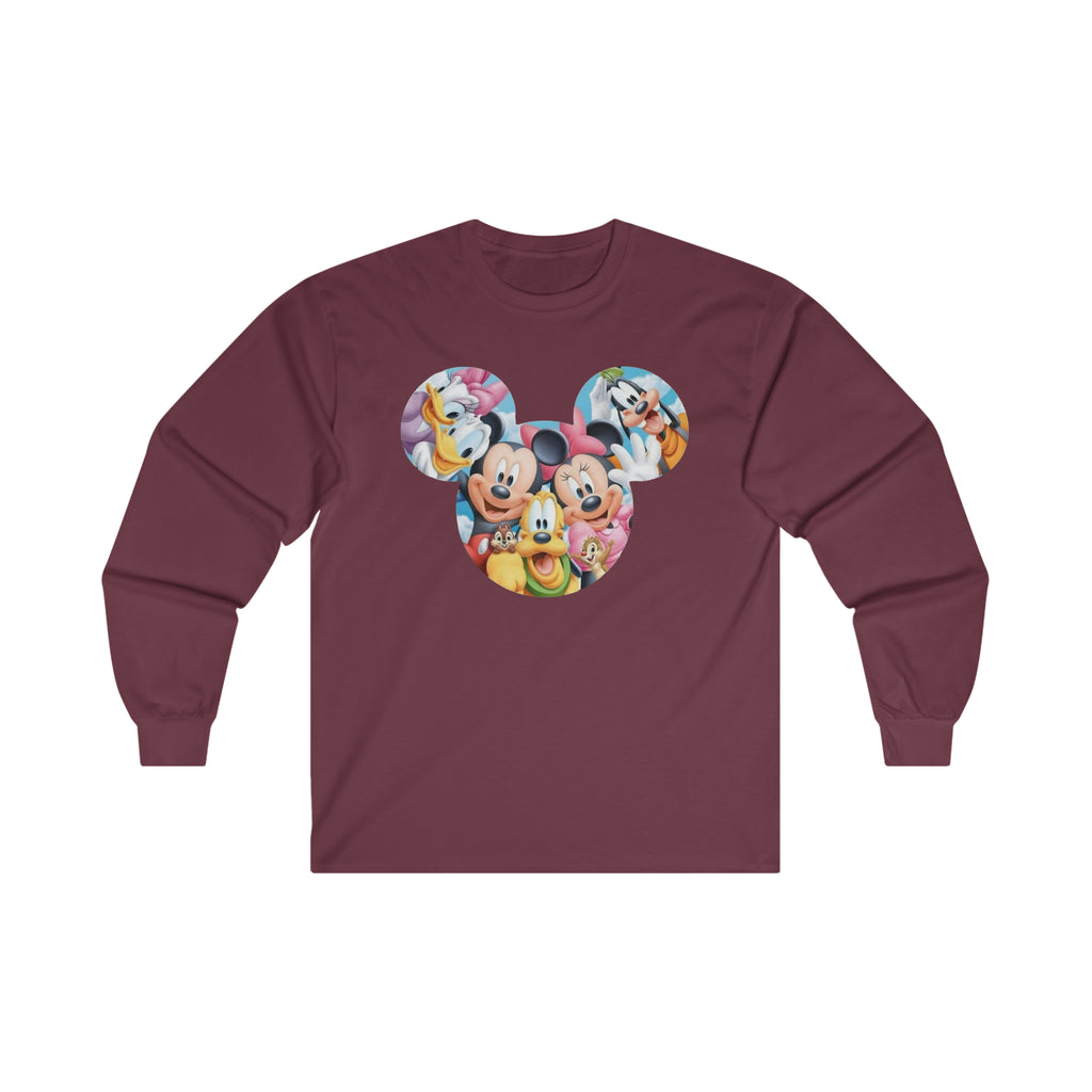 Mickie and The Crew Unisex Ultra Cotton Long Sleeve Tee