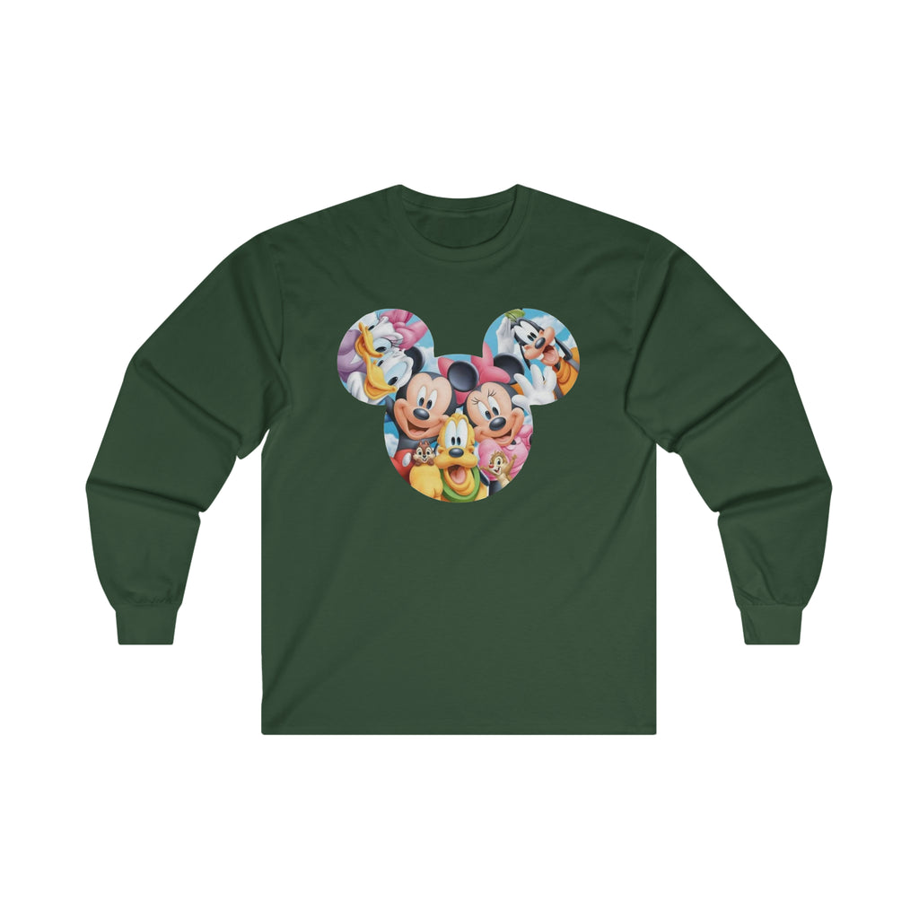 Mickie and The Crew Unisex Ultra Cotton Long Sleeve Tee