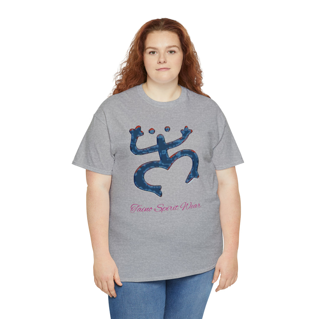 Taino Large Coqui Unisex Heavy Cotton Tee