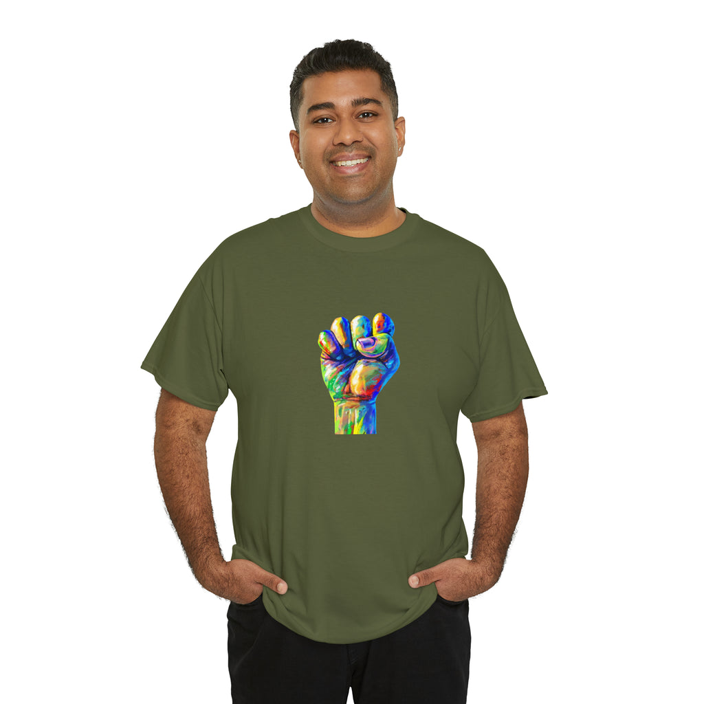 Power to The People Fist Unisex Heavy Cotton Tee