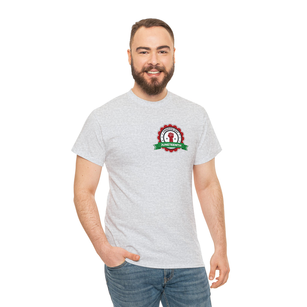 Juneteenth Freedom Day Unisex Heavy Cotton Tee