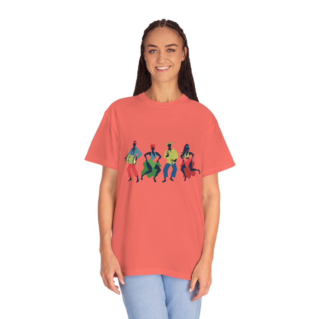 African Dancers Unisex Garment-Dyed T-shirt
