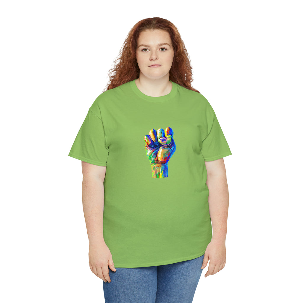 Power to The People Fist Unisex Heavy Cotton Tee
