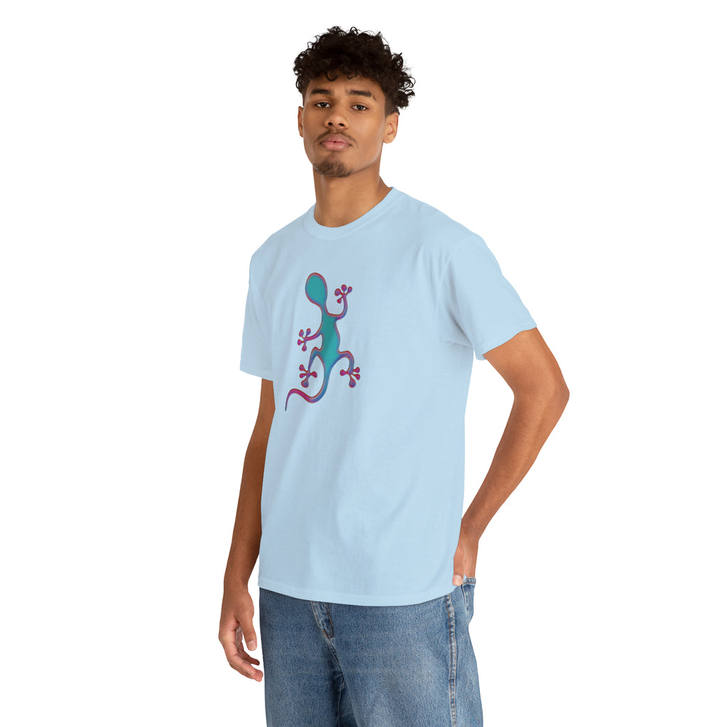 Taino-Inspired Salamander 2 Unisex Heavy Cotton Tee
