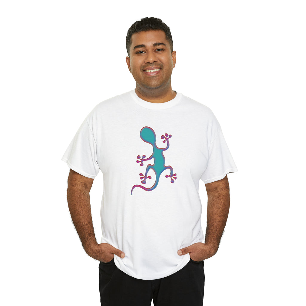 Taino-Inspired Salamander 2 Unisex Heavy Cotton Tee