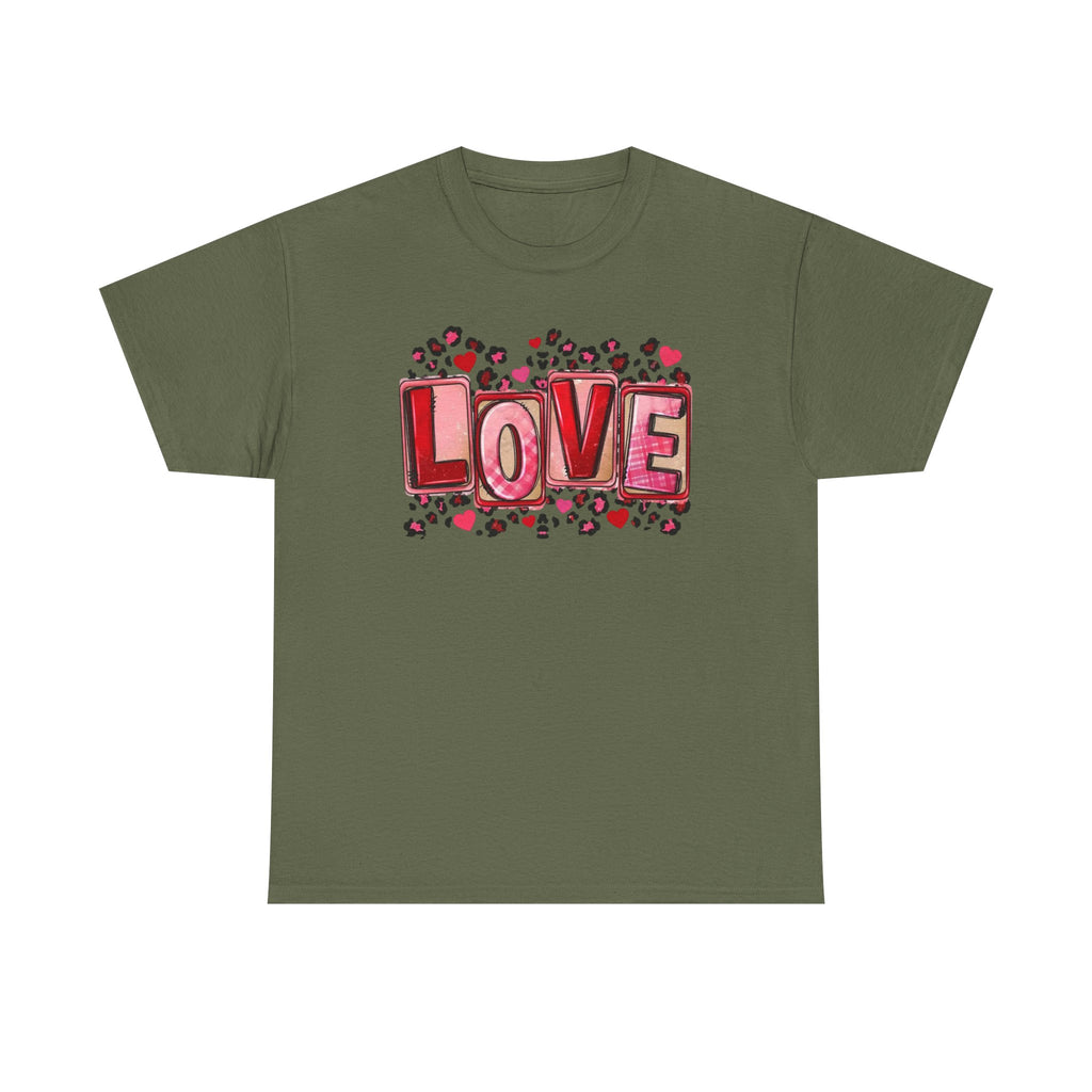 Valentine's Day Love Heart Graphic Tee – Valentine’s Day Romantic Shirt