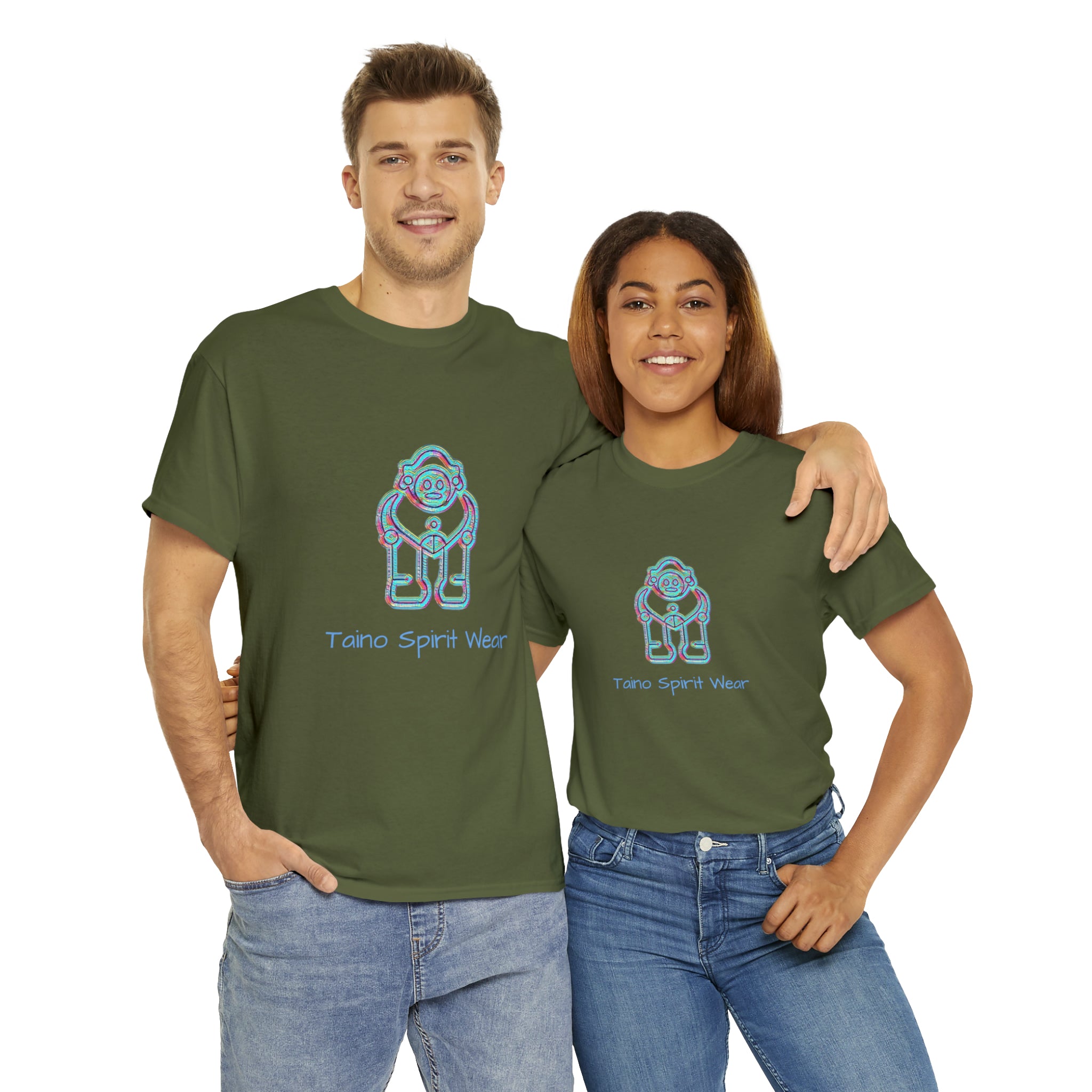 Taino Symbolism Unisex Heavy Cotton Tee