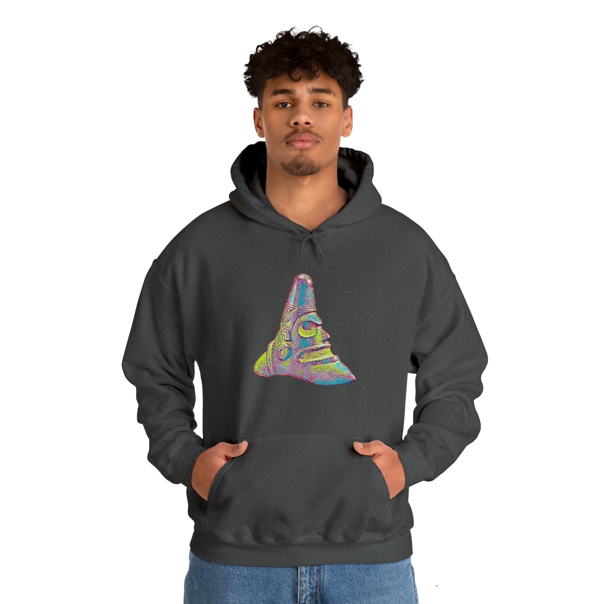 Taino Trigonolito Unisex Heavy Blend™ Hooded Sweatshirt