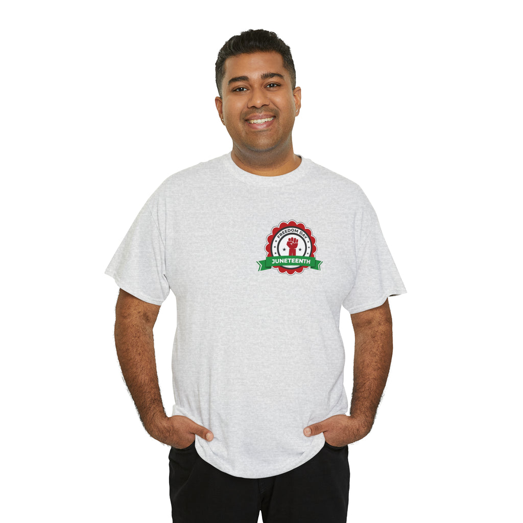 Juneteenth Freedom Day Unisex Heavy Cotton Tee