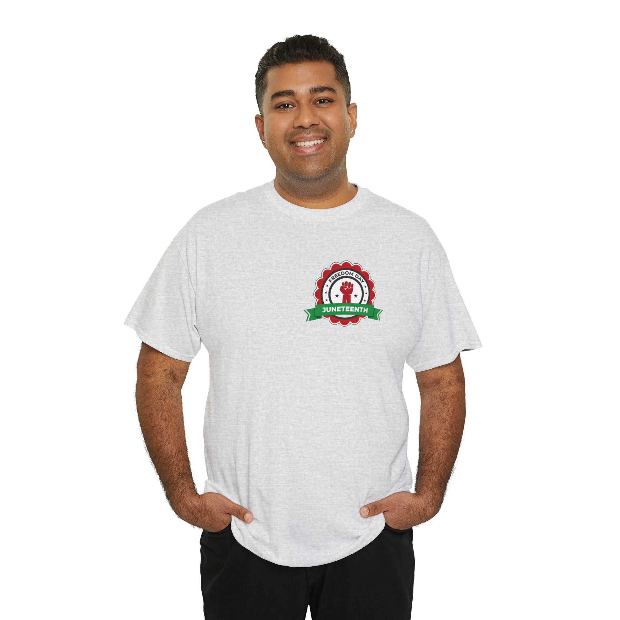 Juneteenth Freedom Day Unisex Heavy Cotton Tee