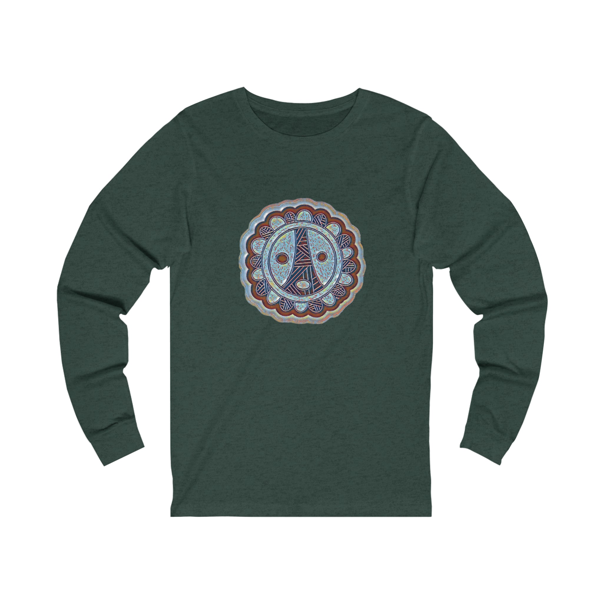 Taino Symbolism Unisex Jersey Long Sleeve Tee