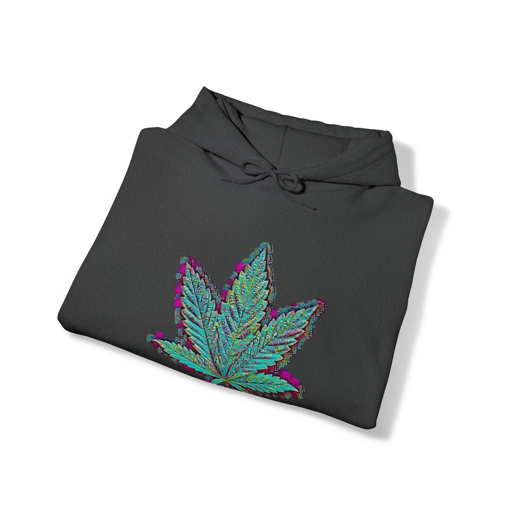 The Five Finger Leaf Unisex Heavy Blend™ Hooded Sweatshirt