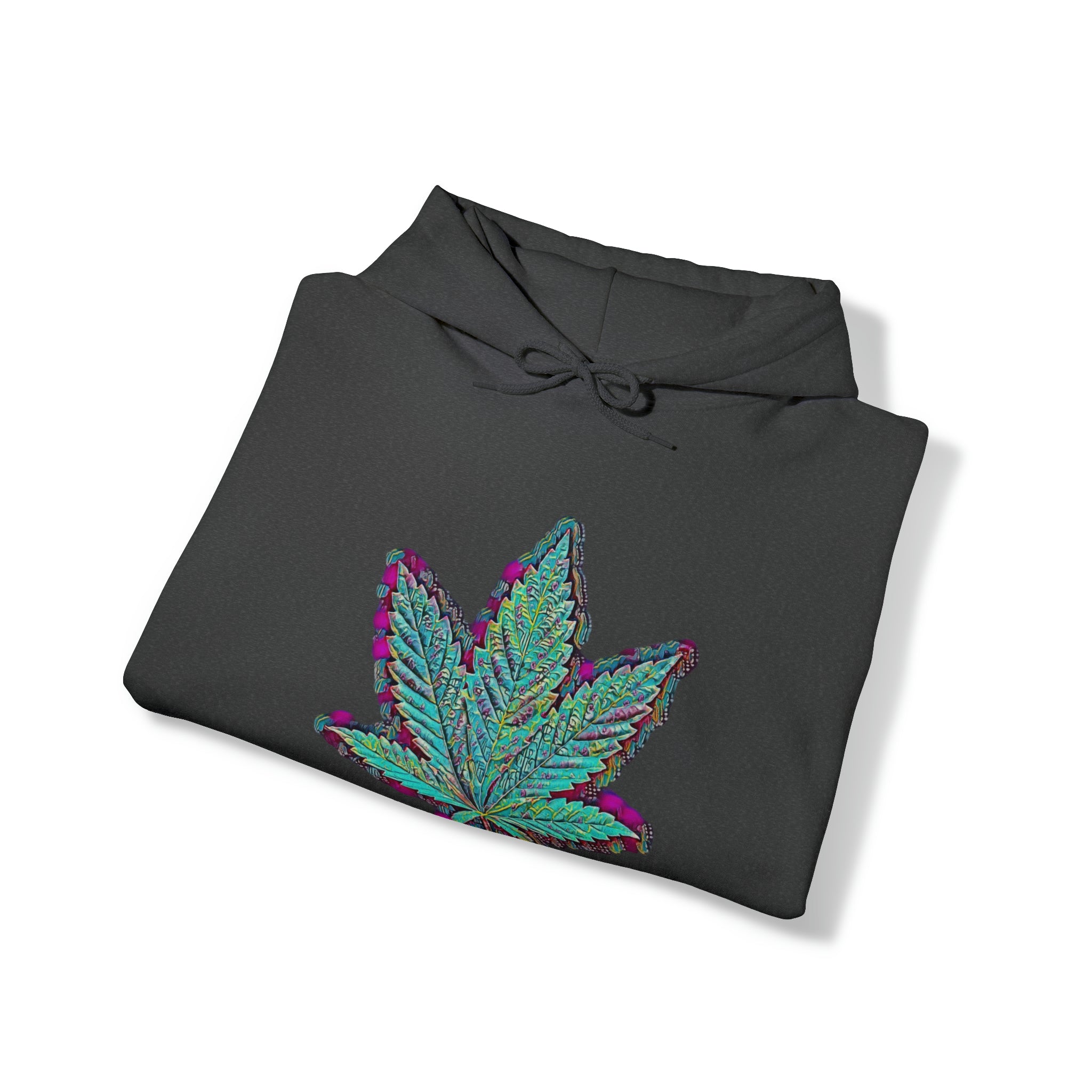 The Five Finger Leaf Unisex Heavy Blend™ Hooded Sweatshirt