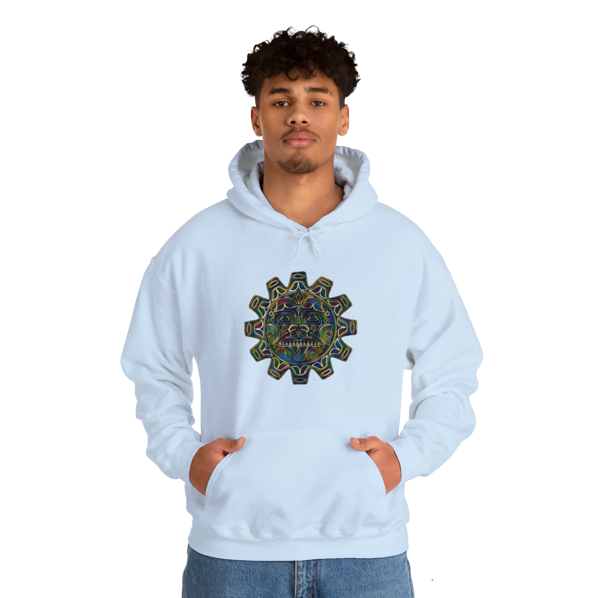 Taino Symbolism Unisex Heavy Blend™ Hooded Sweatshirt